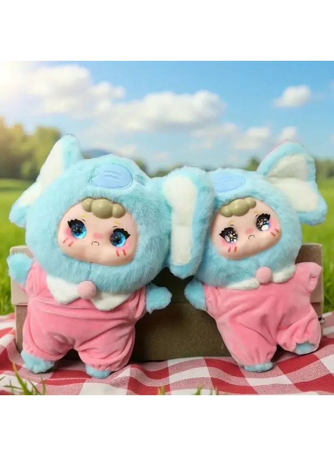 Cute Courageous Little Elephant Plush Toy Soft Stuffed Animal Doll Huggable Gift - Image 3